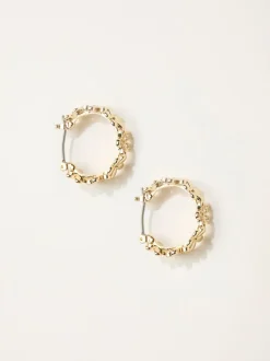 Sieraden*Fat Face FatFace Flower Hoop Earrings