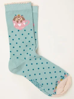 Sokken En Panty's*Fat Face FatFace Hedgehog Socks