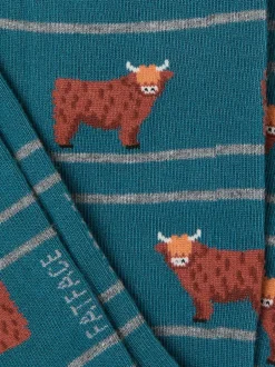 Sokken|Sokken|Fat Face FatFace Highland Cow Socks