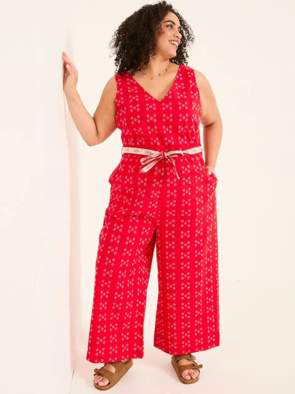 Jumpsuits En Playsuits*Fat Face FatFace Jacquard jumpsuit