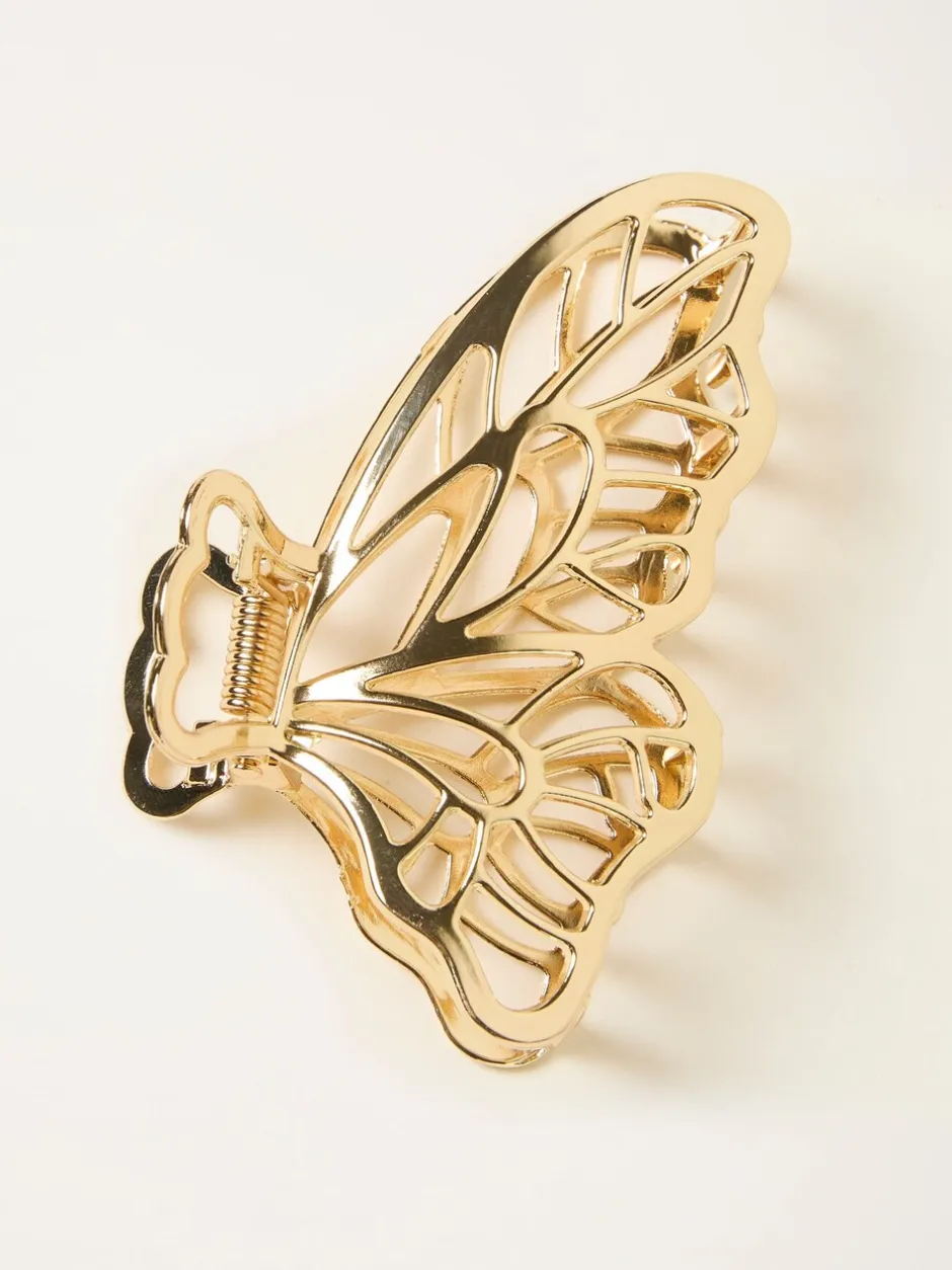 Haaraccessoires|Fat Face FatFace Large Butterfly Claw Clip