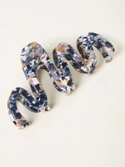 Haaraccessoires|Fat Face FatFace Large Squiggle Claw Clip