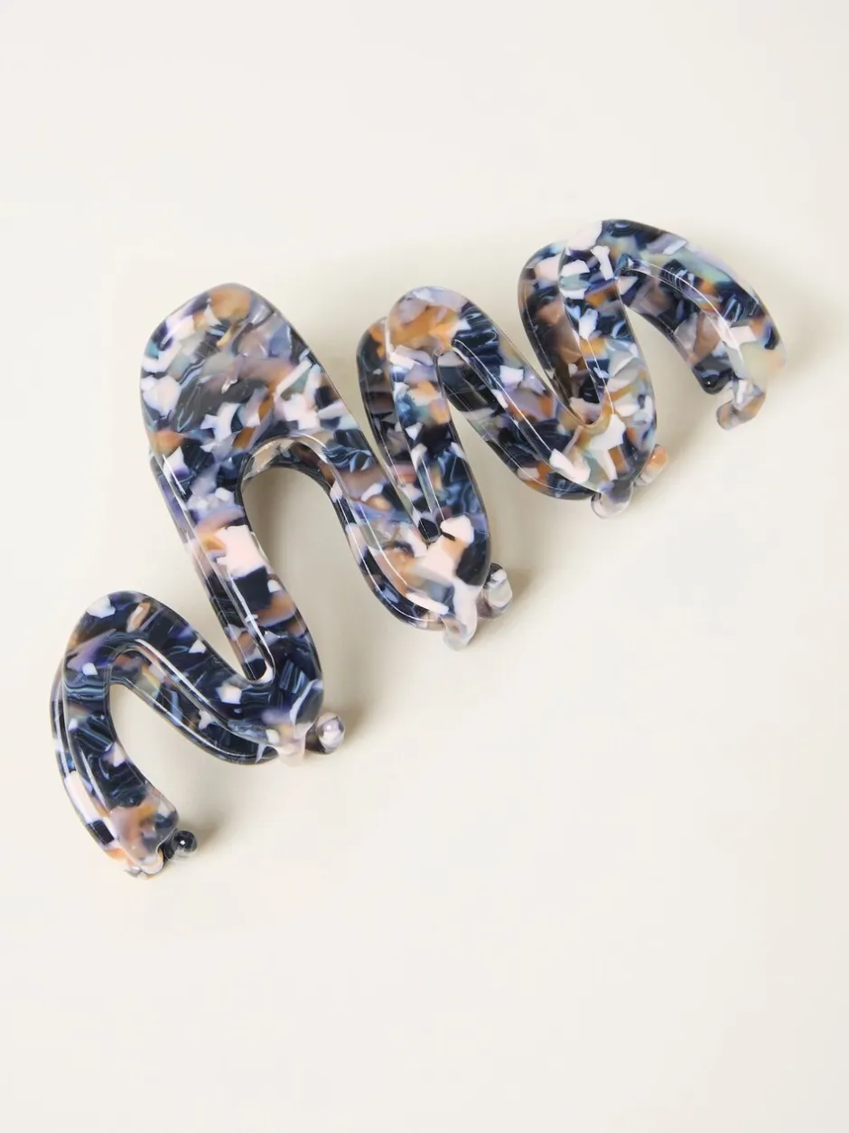 Haaraccessoires|Fat Face FatFace Large Squiggle Claw Clip