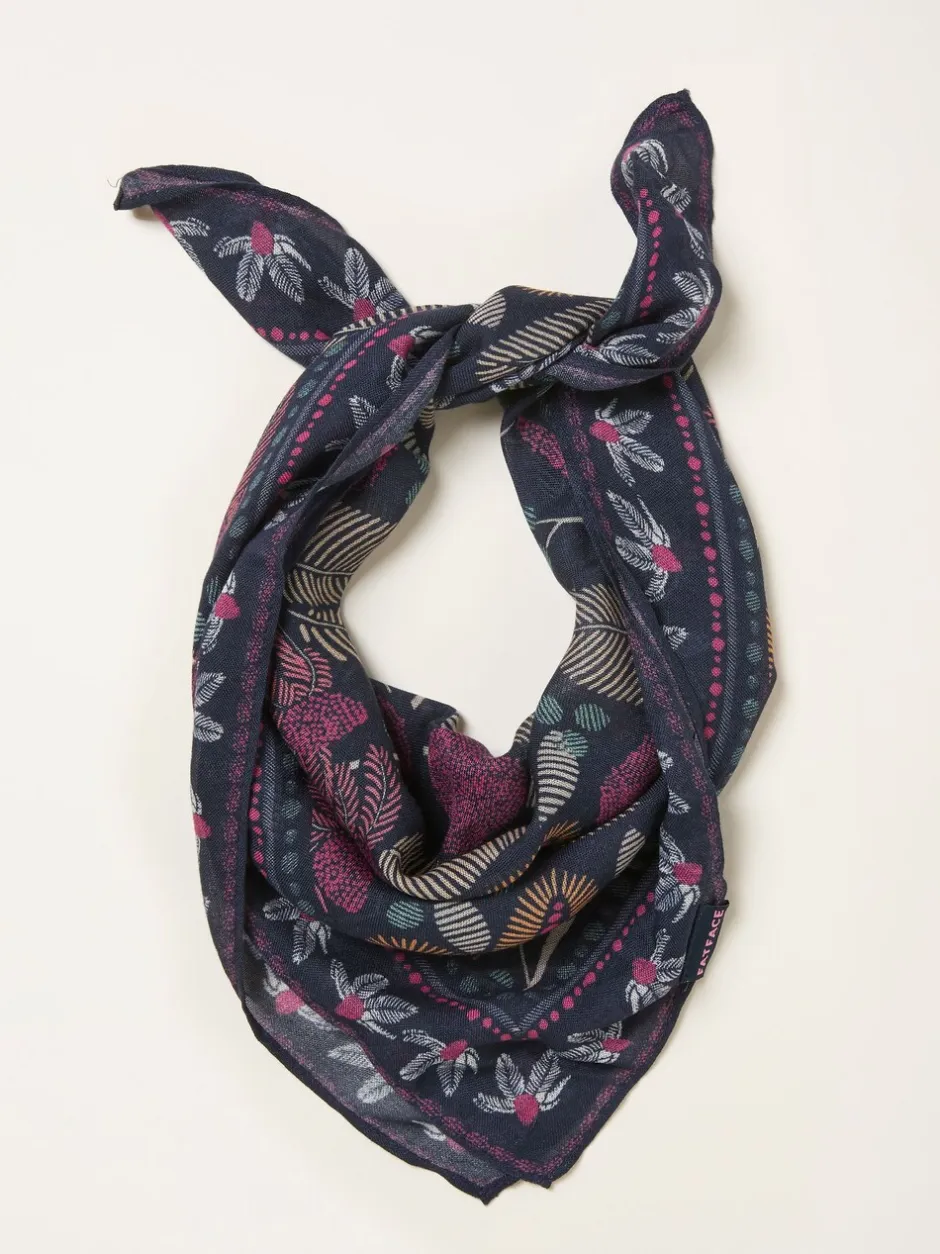Haaraccessoires|Fat Face FatFace Leaf Floral Hair Scarf
