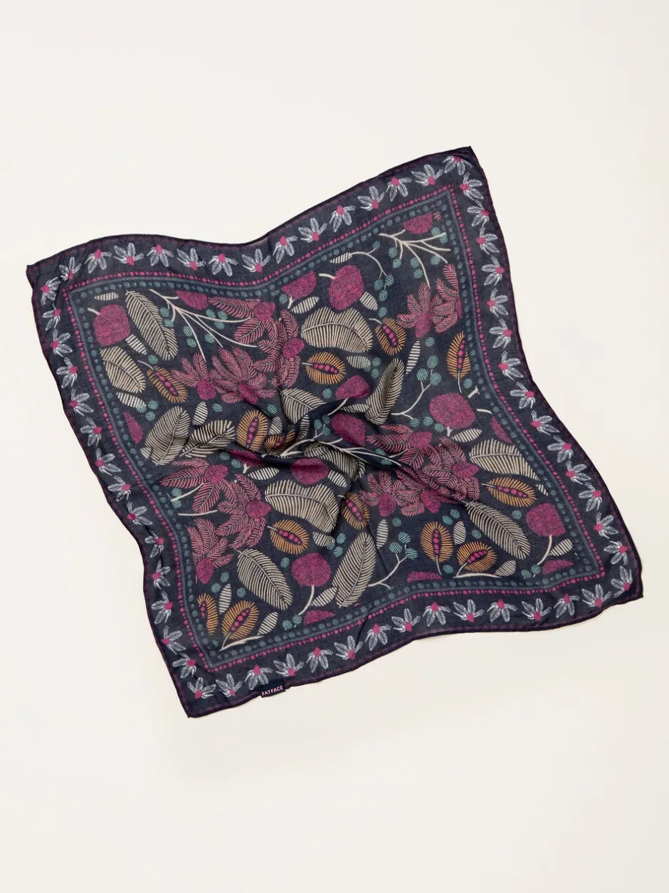 Haaraccessoires|Fat Face FatFace Leaf Floral Hair Scarf
