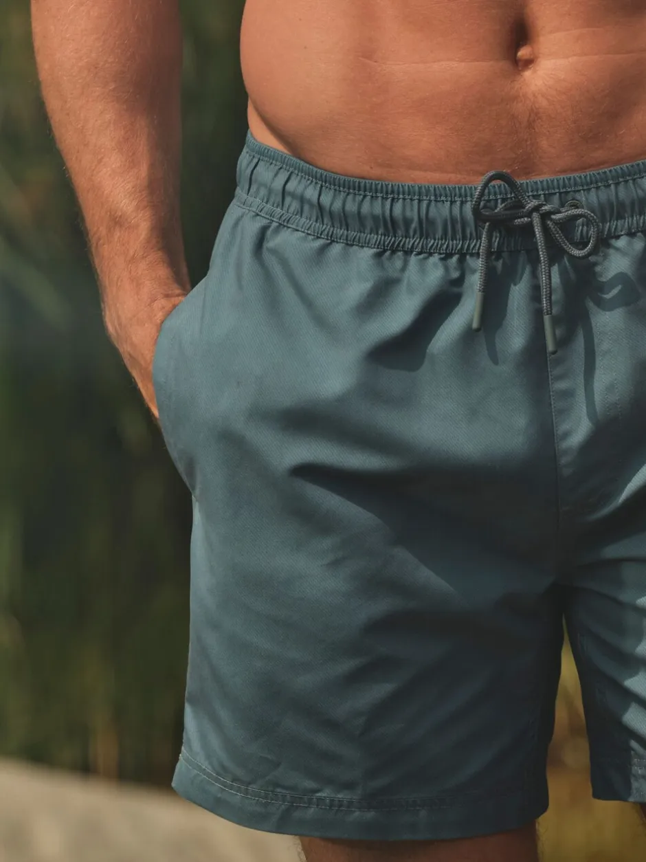 Badkleding|Fat Face FatFace Texture Print Swim Shorts