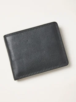 Portemonnees|Fat Face FatFace Twin Stitch Leather Wallet