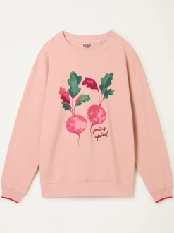 Hoody's En Sweatshirts*Fat Face FatFace Upbeet Graphic Crew Sweat