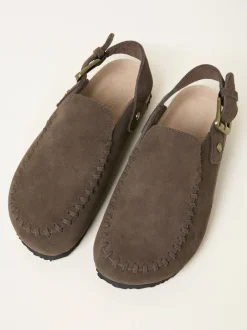 Pantoffels|Fat Face FatFace Whipstich Clog