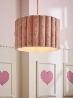 Lampenkappen|Verlichting|Next Faux Fur Easy Fit Pendant Lamp Shade