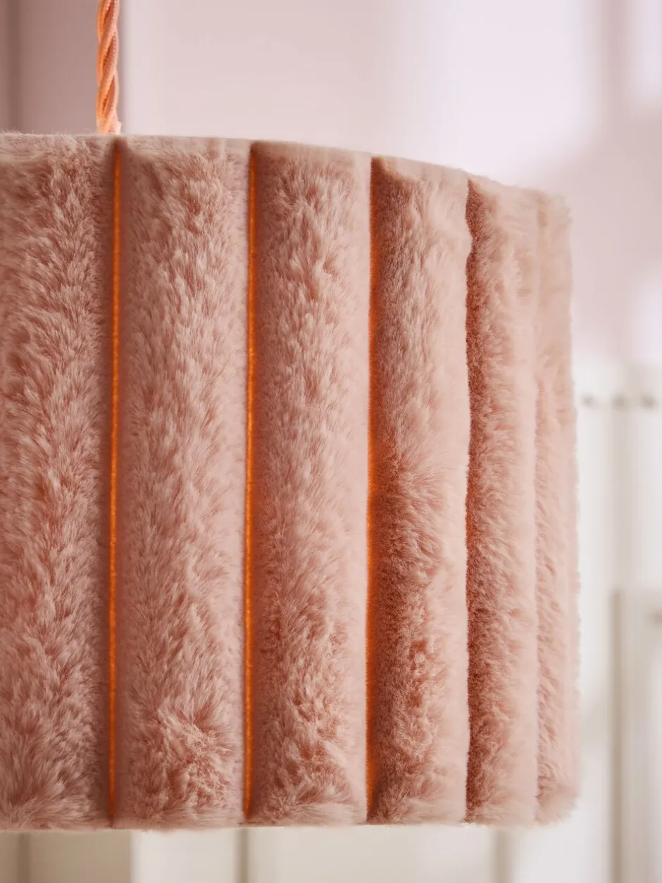 Lampenkappen|Verlichting|Next Faux Fur Easy Fit Pendant Lamp Shade