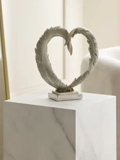 Decoraties*Next Feather Heart Ornament
