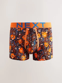 Ondergoed|Ondergoed*Next Felblauw met monster - Boxershorts met A-voorkant