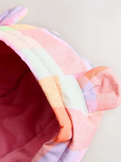 Jassen En Jacks|Next Felgekleurd geruit - Waterproof Printed Jacket (6mths-7yrs)