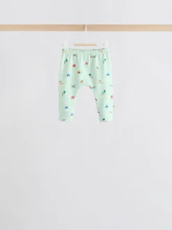Sets En Combisets|Tops|Next Felgekleurd met boerderijprint - Tops en Leggings 6 -delige babyset (0mnd-3jr)