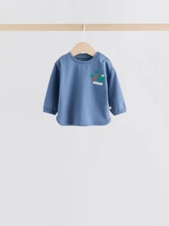 Sets En Combisets|Tops|Next Felgekleurd met boerderijprint - Tops en Leggings 6 -delige babyset (0mnd-3jr)
