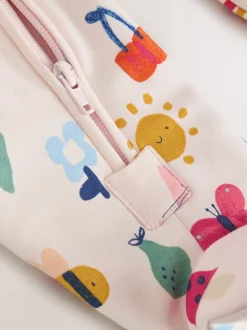 Babypakjes En Babypyjama's*Next - 2.5 TOG gewatteerde babypyjama Felgekleurd met figuurtjes