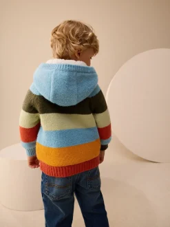 Truien En Breisels*Next Felgekleurde strepen - Vest met figuurtjes (3mnd-7jr)