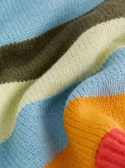 Truien En Breisels*Next Felgekleurde strepen - Vest met figuurtjes (3mnd-7jr)