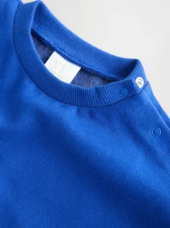 Joggingbroeken|Sweaters En Hoody´S*Next Felle blauwtinten - Baby Sweatshirt en Joggingbroeken Set 6 stuks (0mnd-3jaar)