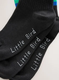 Sokken En Panty's|Little Bird by Jools Oliver - set van 3 paar tubesokken met strepen Felle regenboogkleuren