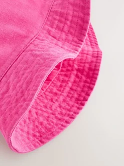 Mutsen, Handschoenen En Sjaals|Next - 100% katoenen vissershoed (3mnd-16jr) Felroze