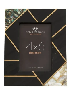 Fotolijsten|Fifty Five South Oriana Slate Frame with Mother of Pearl Inlays