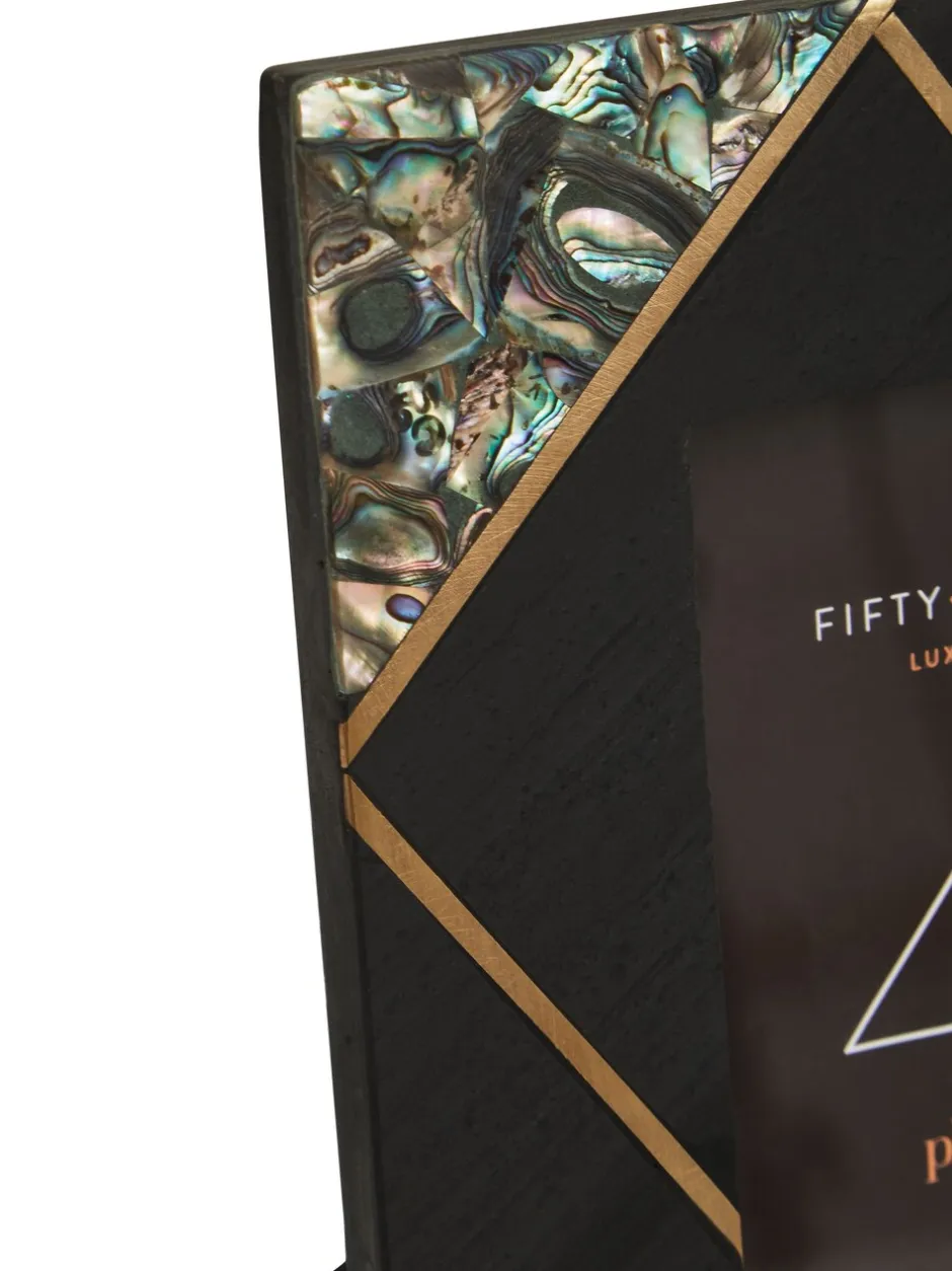 Fotolijsten|Fifty Five South Oriana Slate Frame with Mother of Pearl Inlays