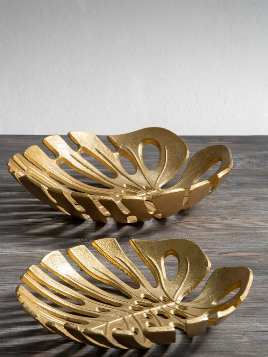 Decoraties|Fifty Five South Prato Monstera Leaf Dish