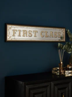 Canvassen En Kunst Voor Aan De Wand|Next First Glass Mirror Slogan Wall Art
