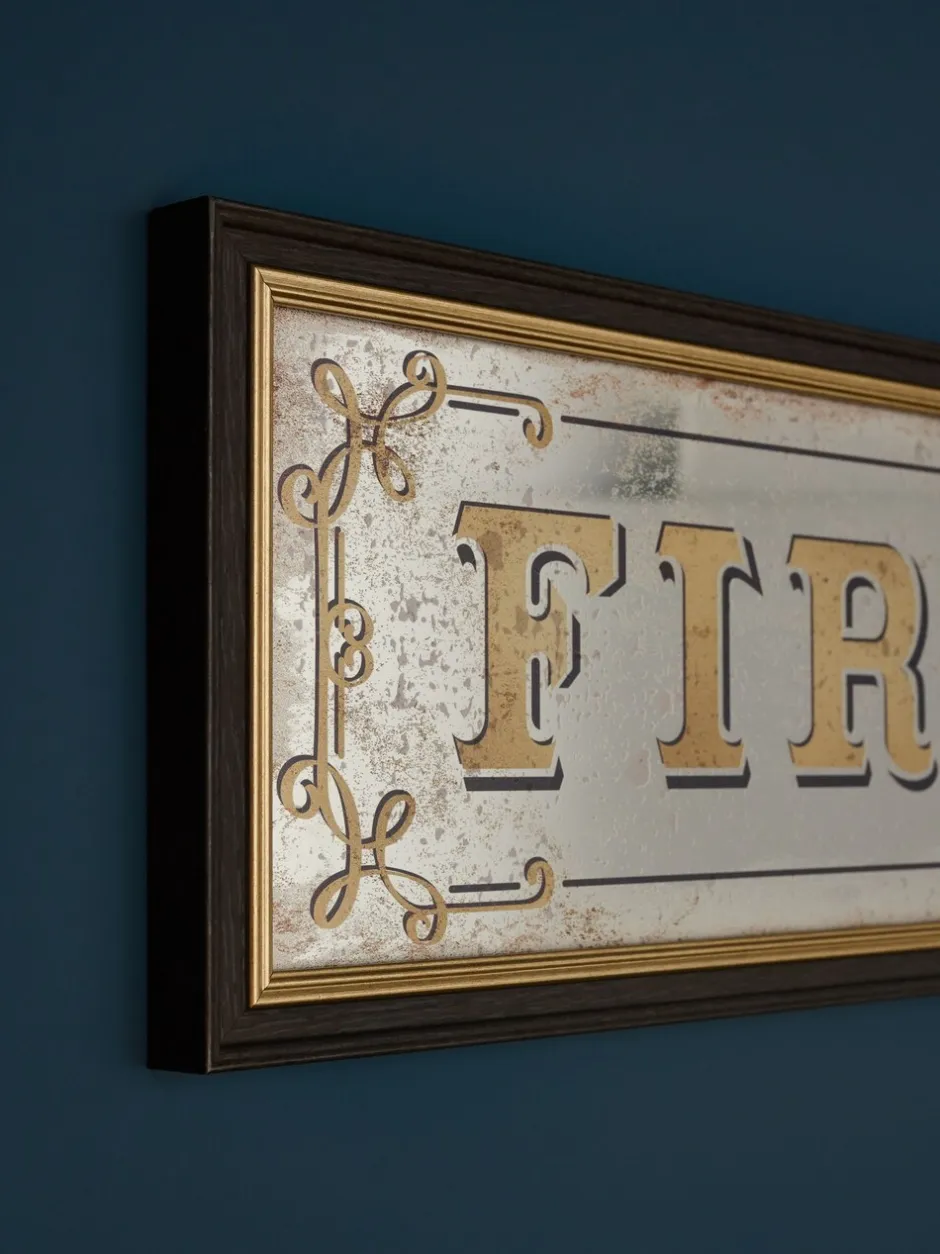 Canvassen En Kunst Voor Aan De Wand|Next First Glass Mirror Slogan Wall Art