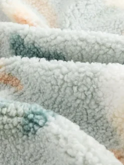 Babyartikelen En Slaapzakken |Kinderbeddengoed*Next Fleece babydeken Sage Woodland Shapes