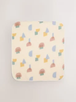 Babyartikelen En Slaapzakken |Kinderbeddengoed*Next Fleece babydeken Crème figuurtjes