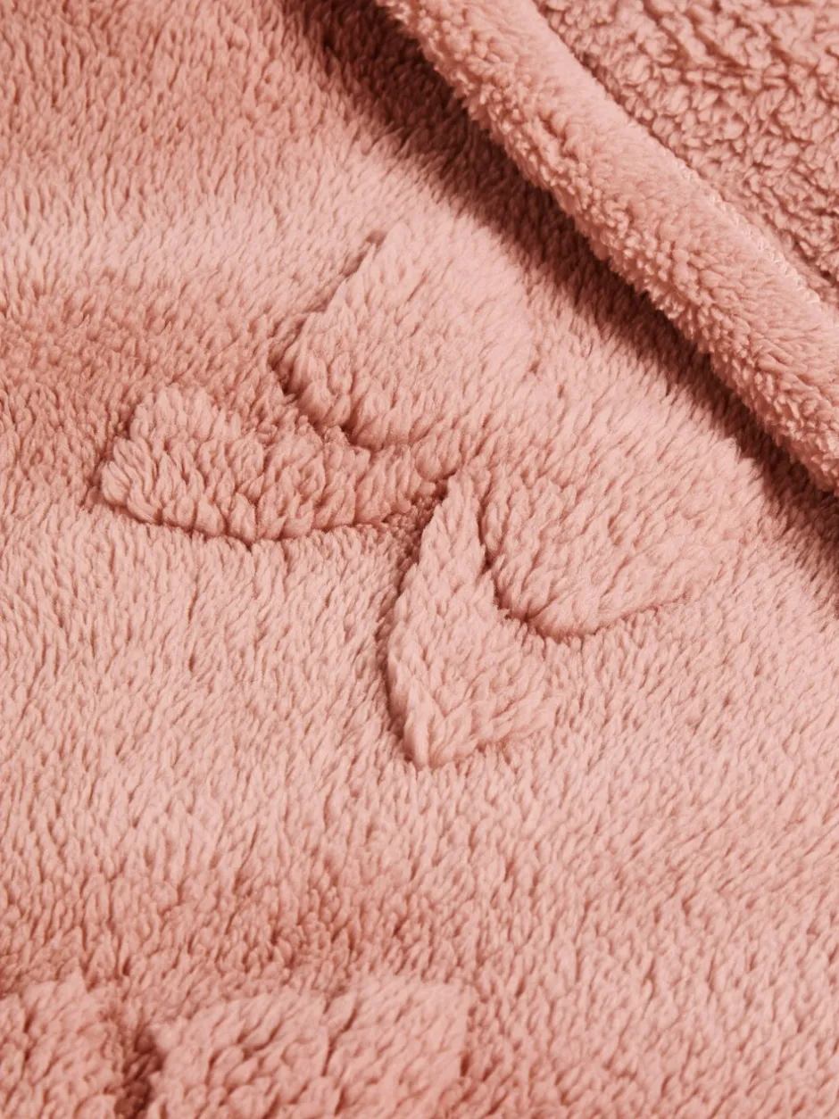 Kussentjes En Plaids|Kussentjes En Plaids|Next Fleece sprei Carved Bow