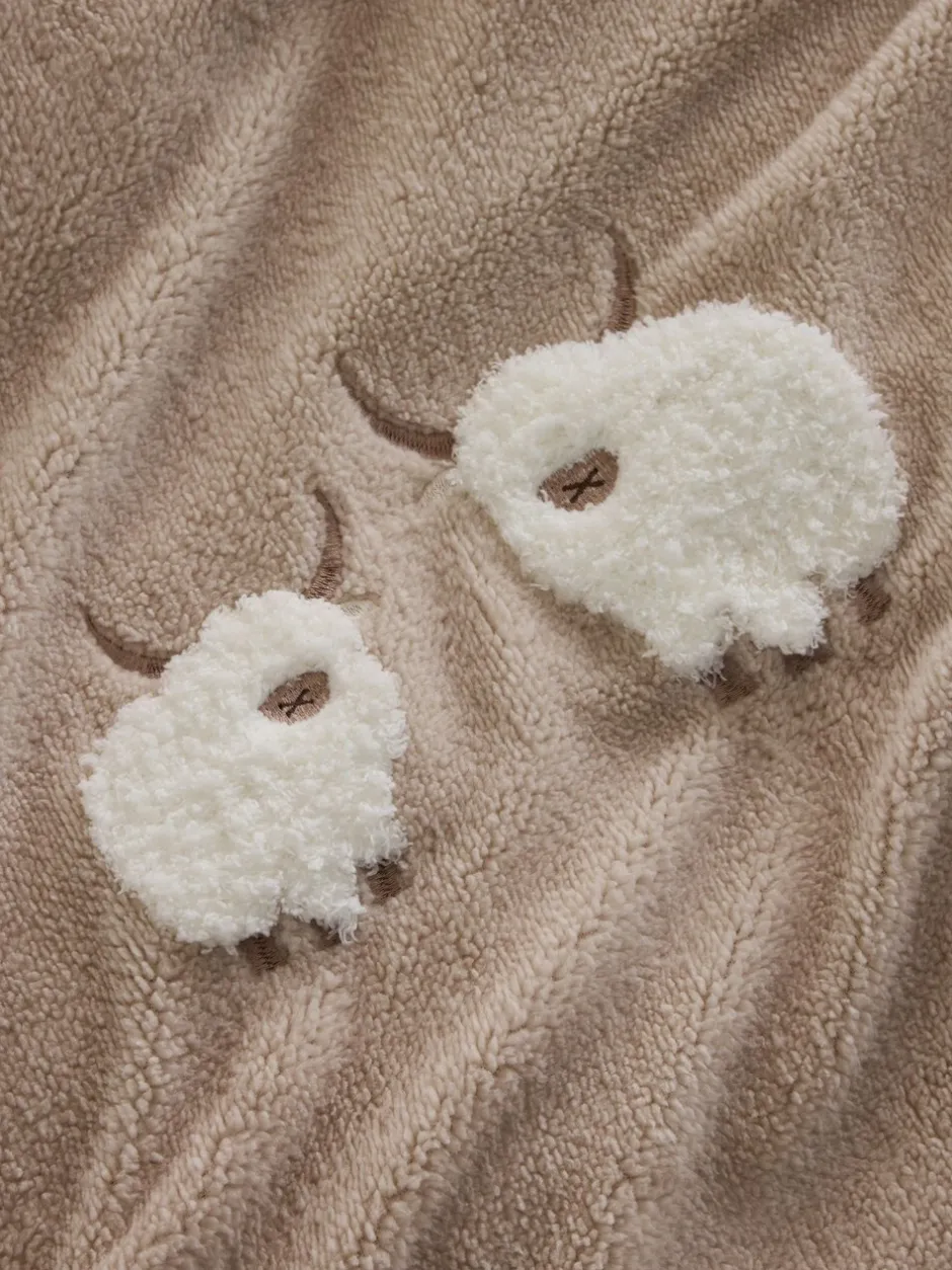 Beddengoedsets En Dekbedovertrekken|Next Fleece tufted dekbedovertrek en kussensloopset Hamish