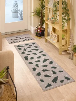 Deurmatten*FLOORMATTERS 2 Piece Let it Snow Mat and Runner Set