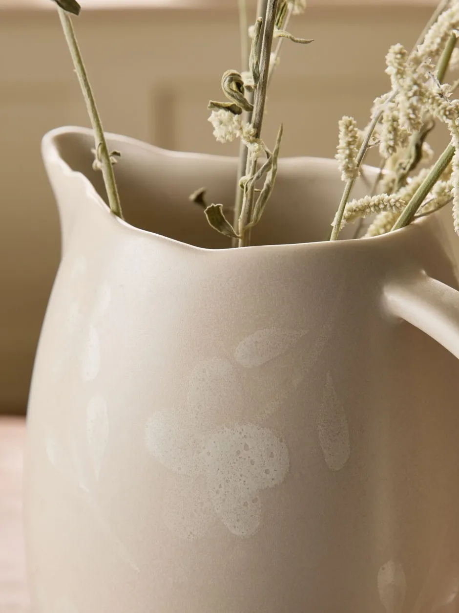 Vazen|Next Floral Ceramic Jug Vase