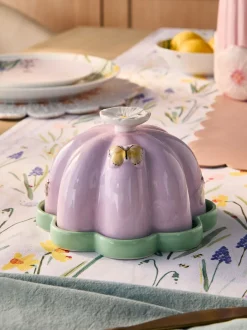 Tafelgerei|Next Floral Wildlife Butter Dish