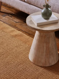 Vloerkleden En Lopers|Vloerkleden En Lopers*Next Florence vloerkleed met rand Caramel naturel