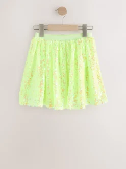 Shorts En Rokken|Next - Rok met lovertjes (3-16 jr) Fluoriserend geel