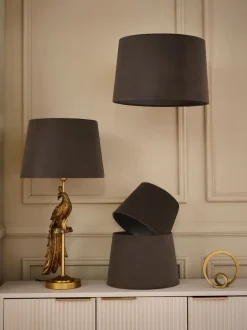 Lampenkappen|Verlichting*Next Fluwelen gemakkelijk te monteren plafondlampenkap