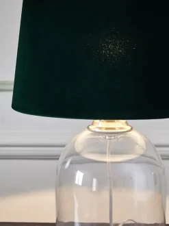 Lampenkappen|Verlichting|Next Fluwelen gemakkelijk te monteren plafondlampenkap