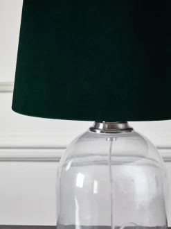 Lampenkappen|Verlichting|Next Fluwelen gemakkelijk te monteren plafondlampenkap