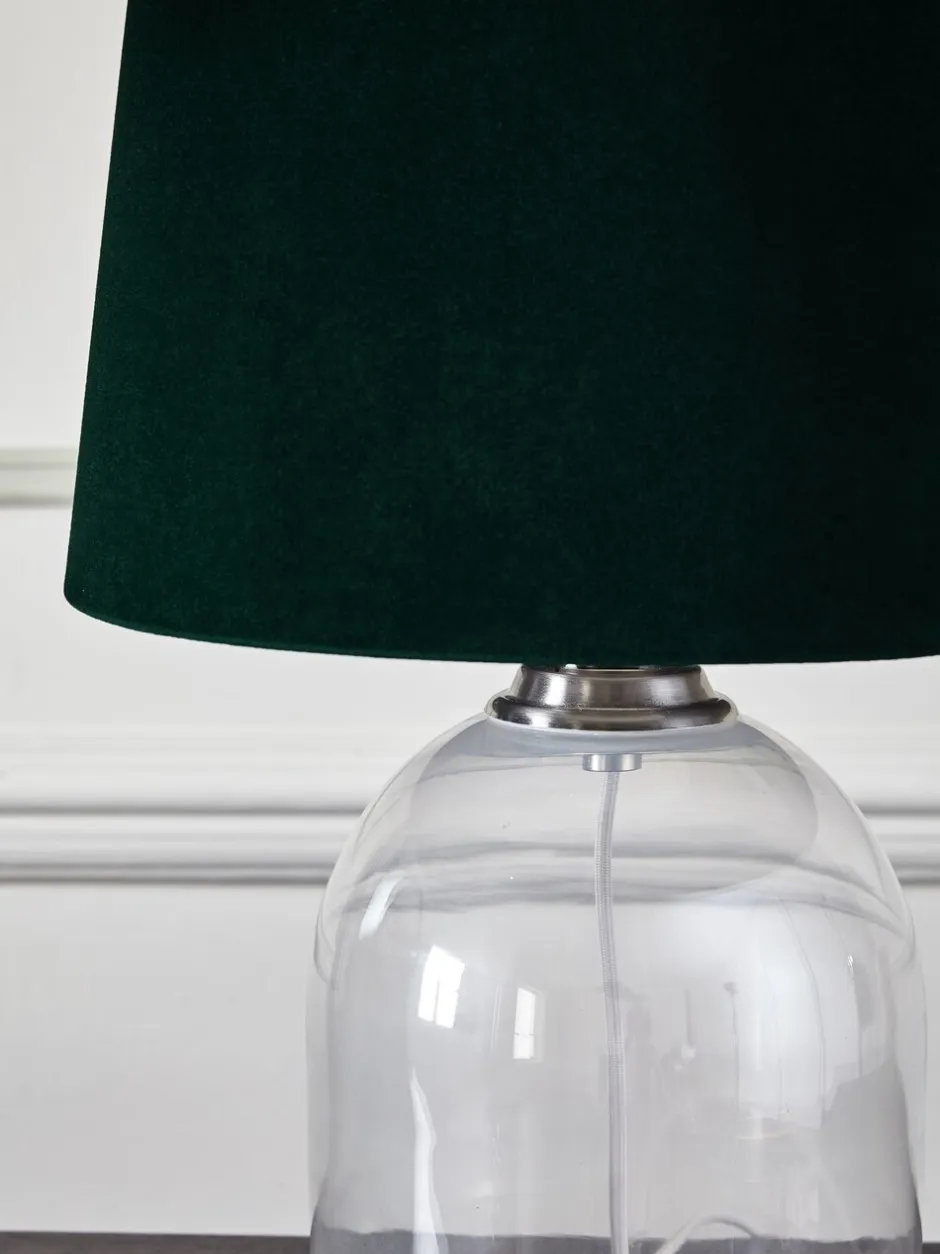Lampenkappen|Verlichting|Next Fluwelen gemakkelijk te monteren plafondlampenkap