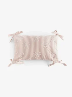 Kussentjes En Plaids|Kussentjes En Plaids*Next Fluwelen kussen met versierde strik