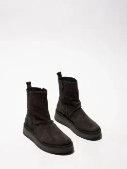 Boots*Fly London Grey Diesel Boots