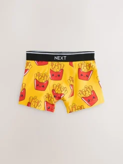 Multipacks|Ondergoed*Next Food-print - Verpakking van 7 trunks (1,5-16jr)