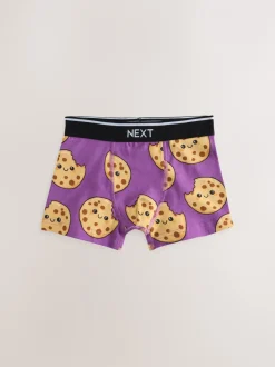 Multipacks|Ondergoed*Next Food-print - Verpakking van 7 trunks (1,5-16jr)