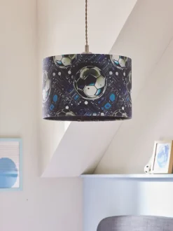 Lampenkappen|Verlichting*Next Football Easy Fit Pendant Lamp Shade Zwart