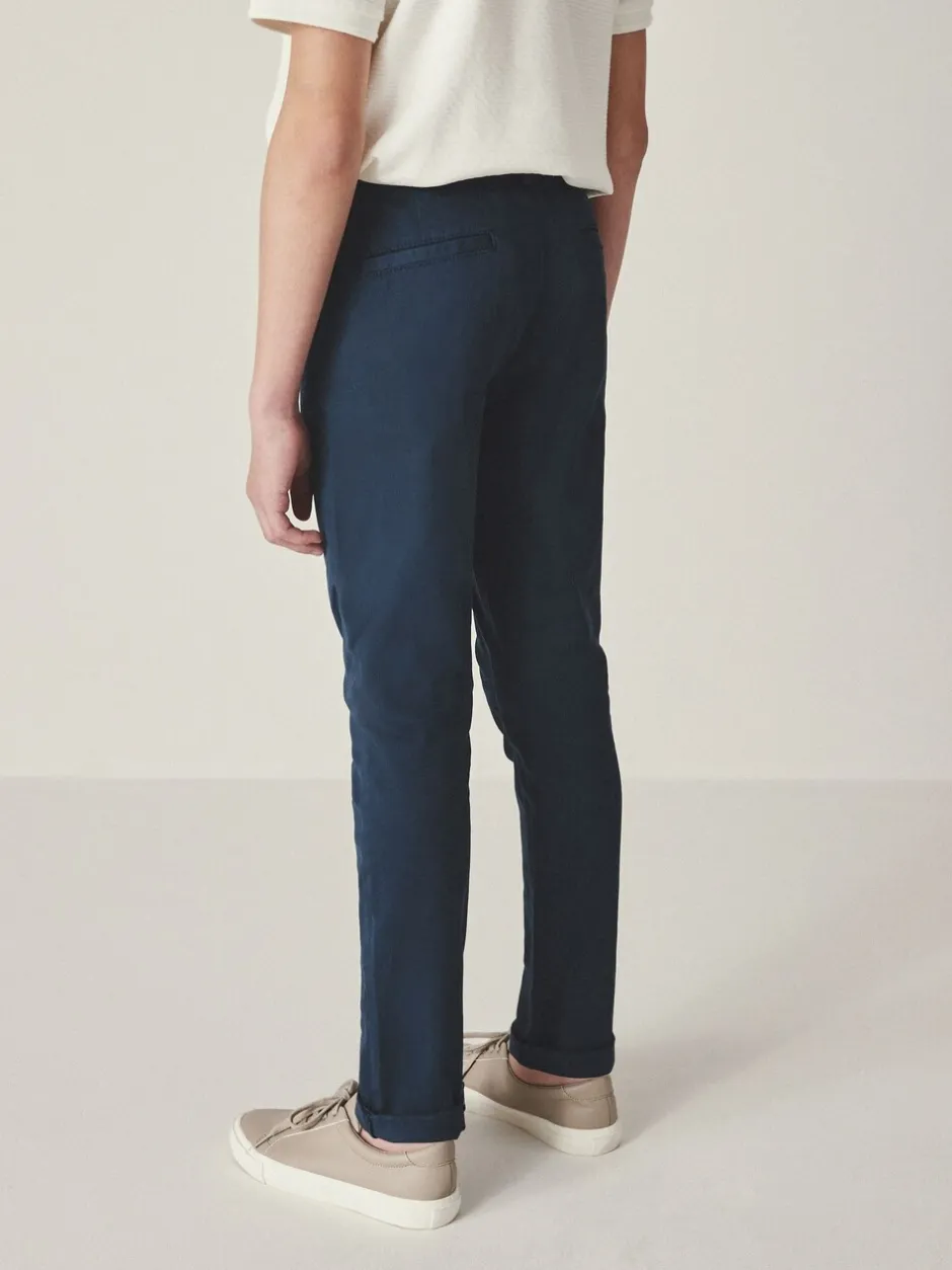 Broeken En Chino's*Next French marineblauw - Stretchy chino's (3-17jr)